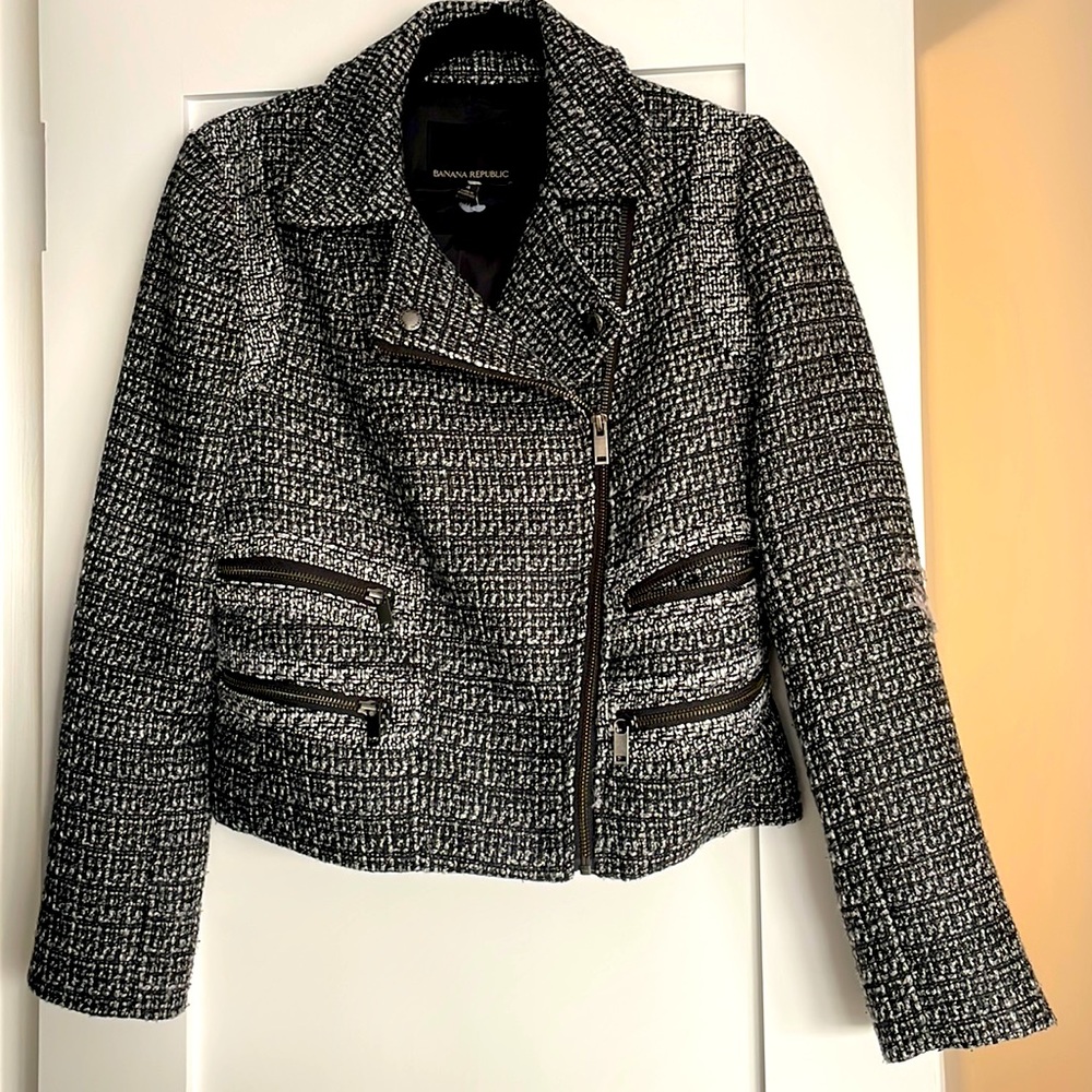 Tweed Black Grain Jacket